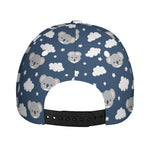 Good Night Koala Pattern Print Baseball Cap