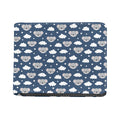 Good Night Koala Pattern Print Bifold Wallet