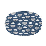 Good Night Koala Pattern Print Car Side Mirror Covers
