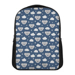 Good Night Koala Pattern Print Casual Backpack