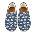 Good Night Koala Pattern Print Casual Shoes