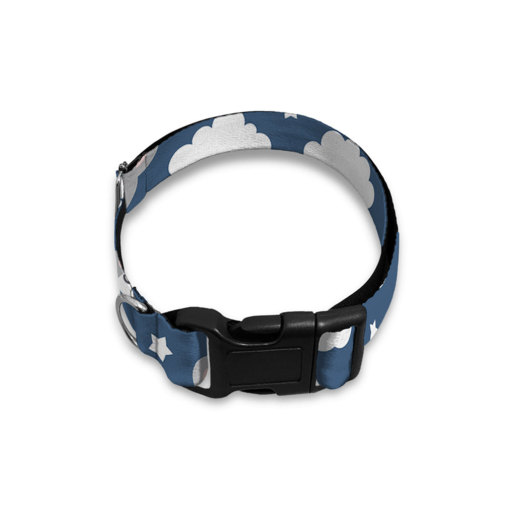 Good Night Koala Pattern Print Dog Collar