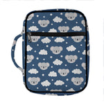 Good Night Koala Pattern Print Front Pocket Bible Bag