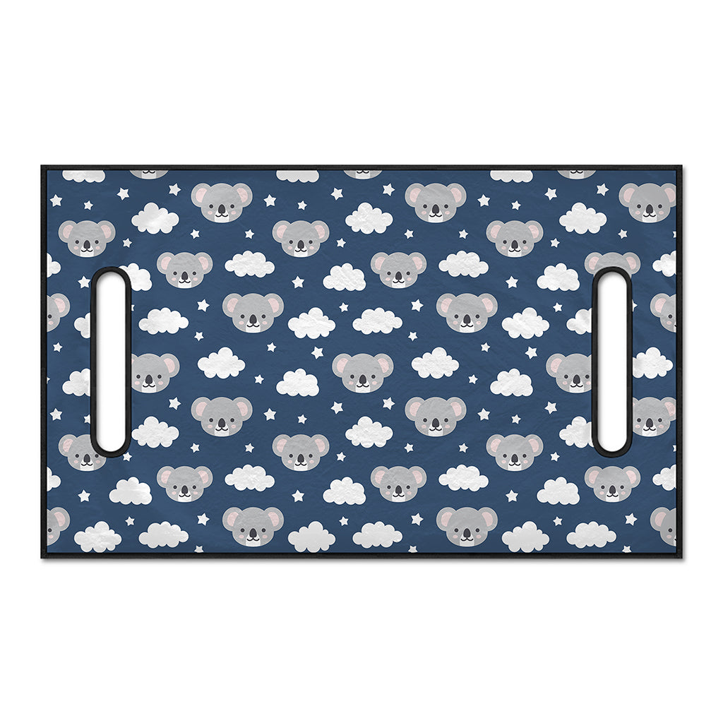 Good Night Koala Pattern Print Golf Cart Seat Cover