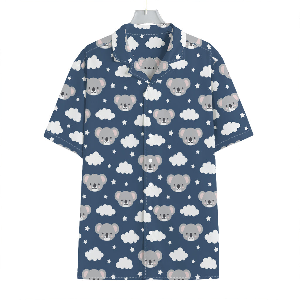 Good Night Koala Pattern Print Hawaiian Shirt