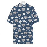 Good Night Koala Pattern Print Hawaiian Shirt