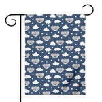 Good Night Koala Pattern Print House Flag