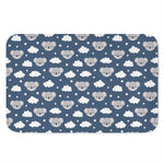 Good Night Koala Pattern Print Indoor Door Mat