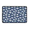 Good Night Koala Pattern Print Kitchen Mat
