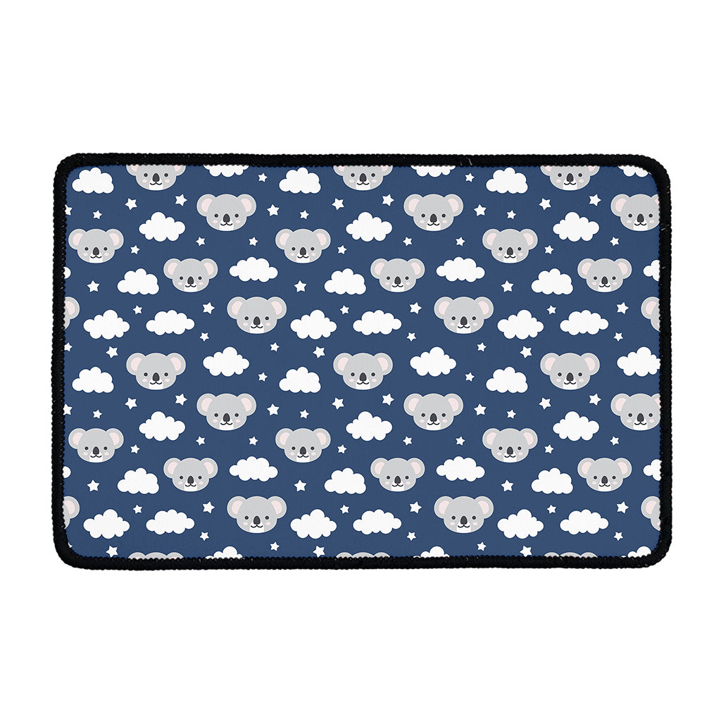 Good Night Koala Pattern Print Kitchen Mat