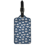 Good Night Koala Pattern Print Luggage Tag