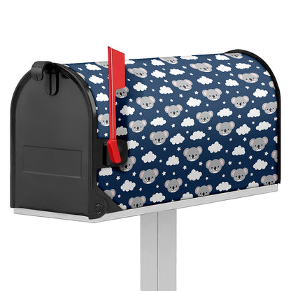 Good Night Koala Pattern Print Mailbox Cover