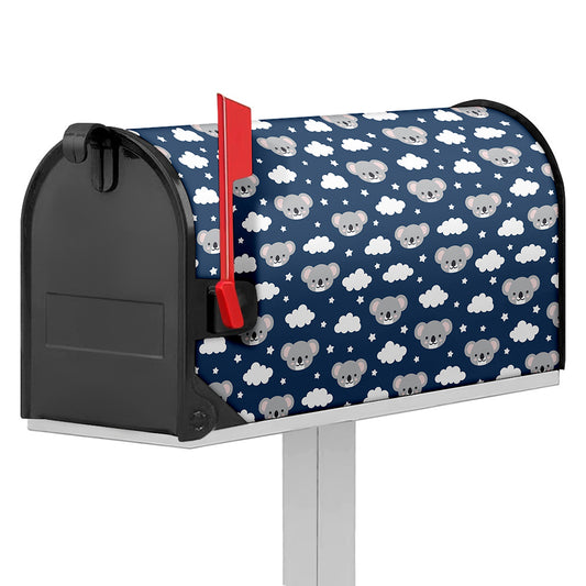 Good Night Koala Pattern Print Mailbox Cover