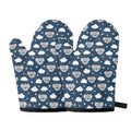 Good Night Koala Pattern Print Oven Mitts