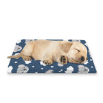 Good Night Koala Pattern Print Pet Cooling Mat Cover