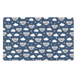 Good Night Koala Pattern Print Polyester Doormat