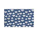 Good Night Koala Pattern Print Polyester Flag