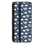 Good Night Koala Pattern Print Refrigerator Handle Covers