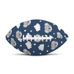 Good Night Koala Pattern Print Rugby Ball