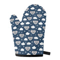 Good Night Koala Pattern Print Single Oven Mitt