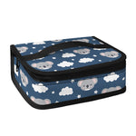 Good Night Koala Pattern Print Small Lunch Bag