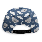 Good Night Koala Pattern Print Snapback Cap