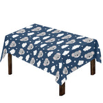 Good Night Koala Pattern Print Tablecloth
