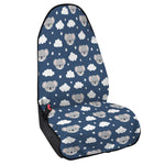 Good Night Koala Pattern Print Waterproof Car Seat Cover
