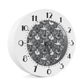 Gothic Wicca Curse Print Alarm Clock