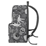 Gothic Wicca Curse Print Backpack