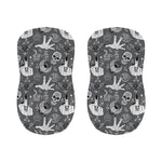 Gothic Wicca Curse Print Bar Stool Covers