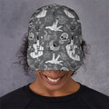 Gothic Wicca Curse Print Baseball Cap