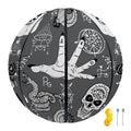 Gothic Wicca Curse Print Basketball