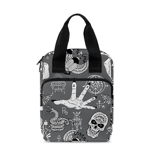 Gothic Wicca Curse Print Bible Tote Bag