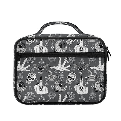 Gothic Wicca Curse Print Briefcase Bible Bag