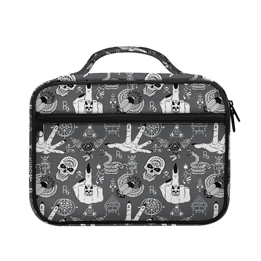 Gothic Wicca Curse Print Briefcase Bible Bag