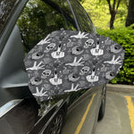 Gothic Wicca Curse Print Car Side Mirror Covers