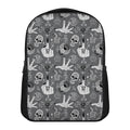 Gothic Wicca Curse Print Casual Backpack