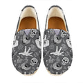 Gothic Wicca Curse Print Casual Shoes