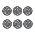 Gothic Wicca Curse Print Coaster Set
