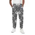 Gothic Wicca Curse Print Cotton Sweatpants