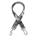 Gothic Wicca Curse Print Dog Seat Belt