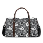 Gothic Wicca Curse Print Duffle Bag