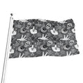 Gothic Wicca Curse Print Flag