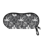 Gothic Wicca Curse Print Glasses Case
