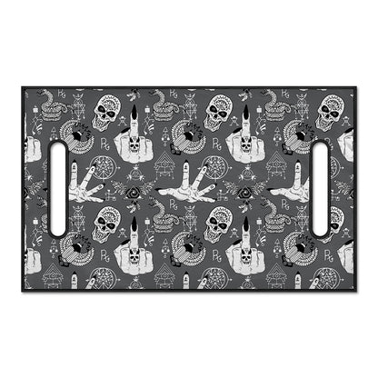 Gothic Wicca Curse Print Golf Cart Seat Cover