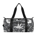Gothic Wicca Curse Print Gym Bag