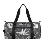 Gothic Wicca Curse Print Gym Bag