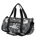 Gothic Wicca Curse Print Gym Bag