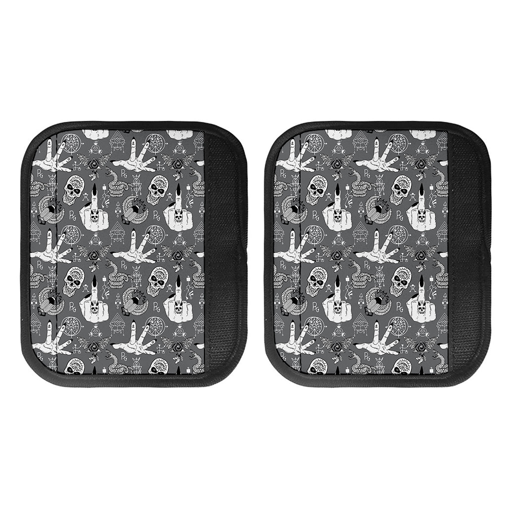 Gothic Wicca Curse Print Handle Covers